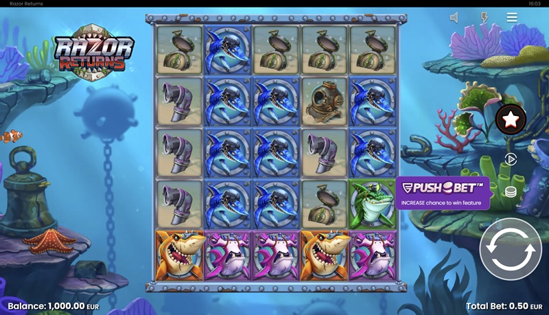 Razor Returns úvodní