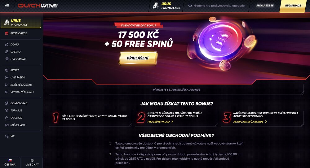 QuickWin reload bonus