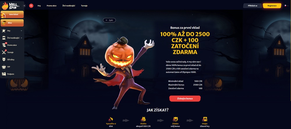 Hell Spin giros gratis