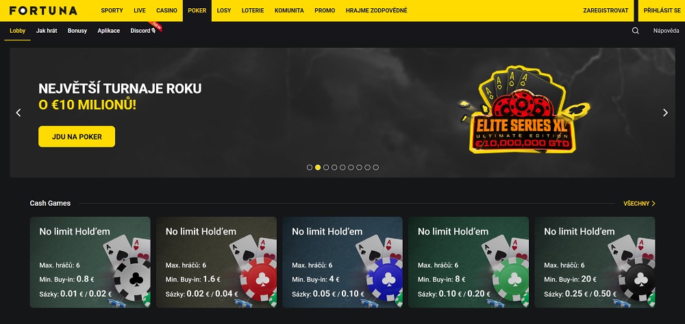 Fortuna poker náhled