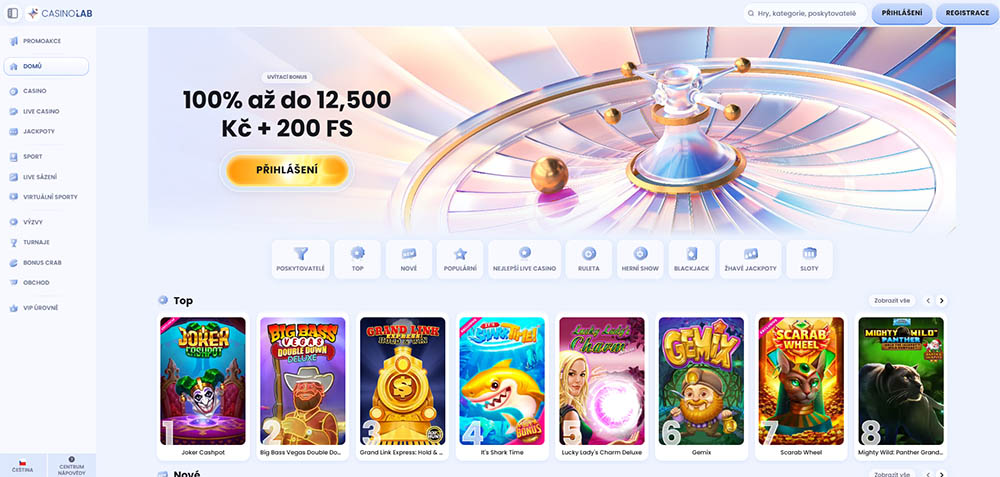 Online casino CasinoLab