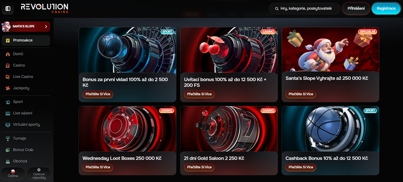 Revolution Casino Boni 