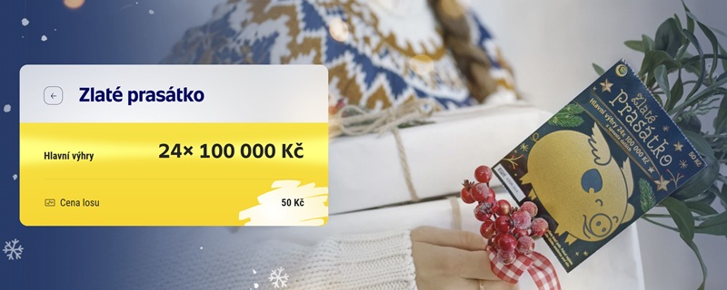 Stírací losy za 50 Kč