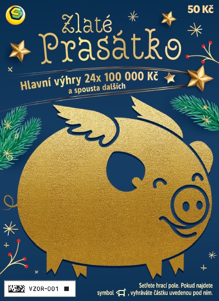 Stirací los Zlaté prasátko