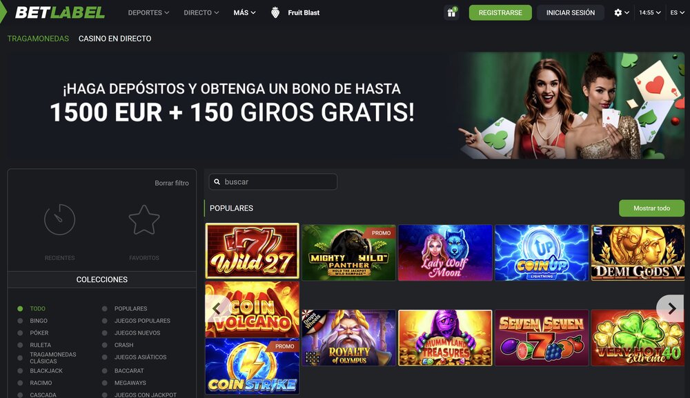 BetLabel tragaperras