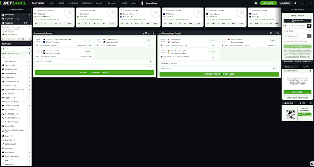 36588 BetLabel Wettbüro