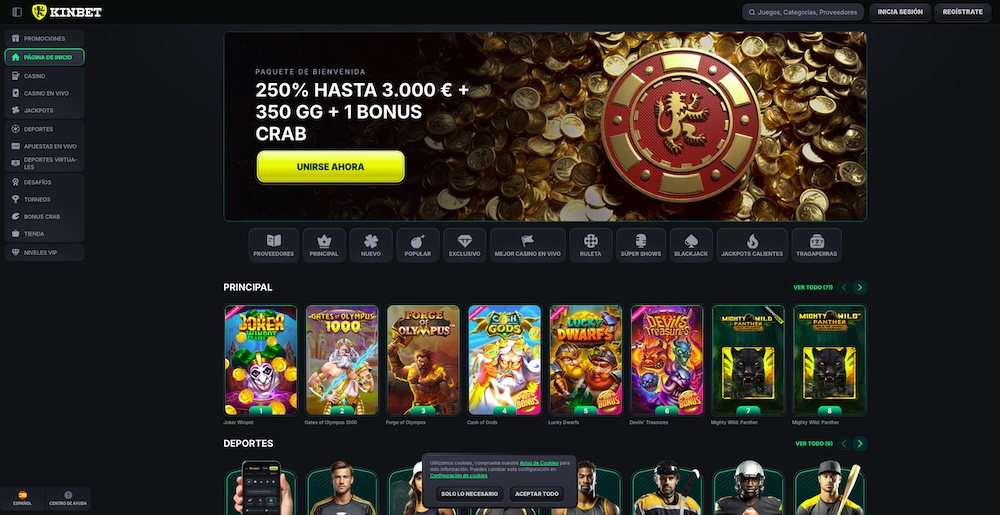 Kinbet casino ES