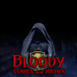 Bloody Stakes and Riches logo