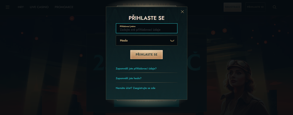 Inicio de sesión en Dolly Casino