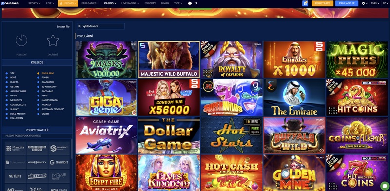 FairPari top automaty