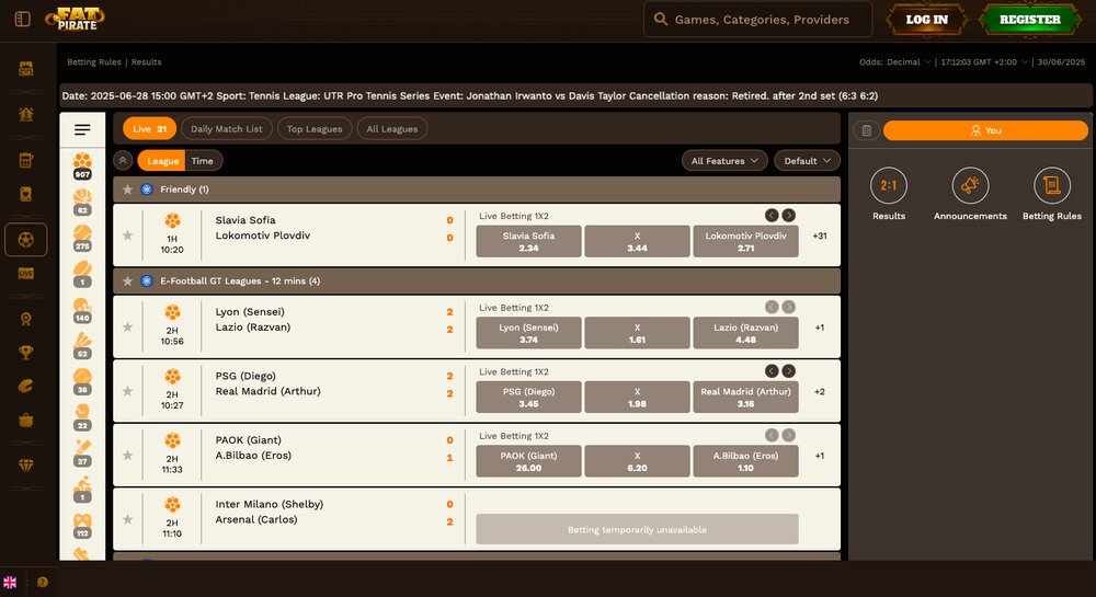 FatPirate sportsbook