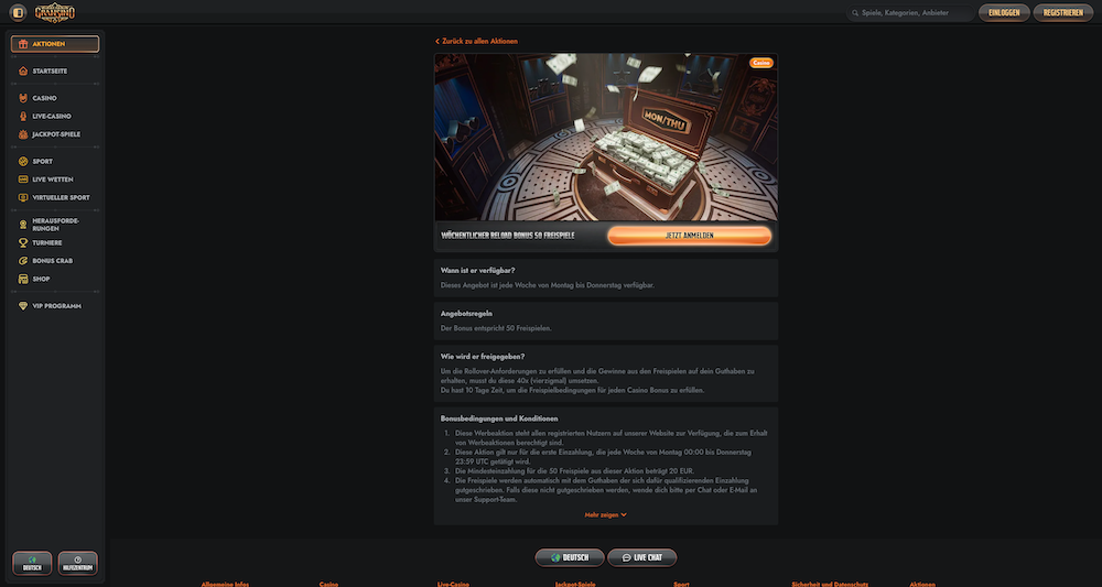 42060 Gransino Freispiele