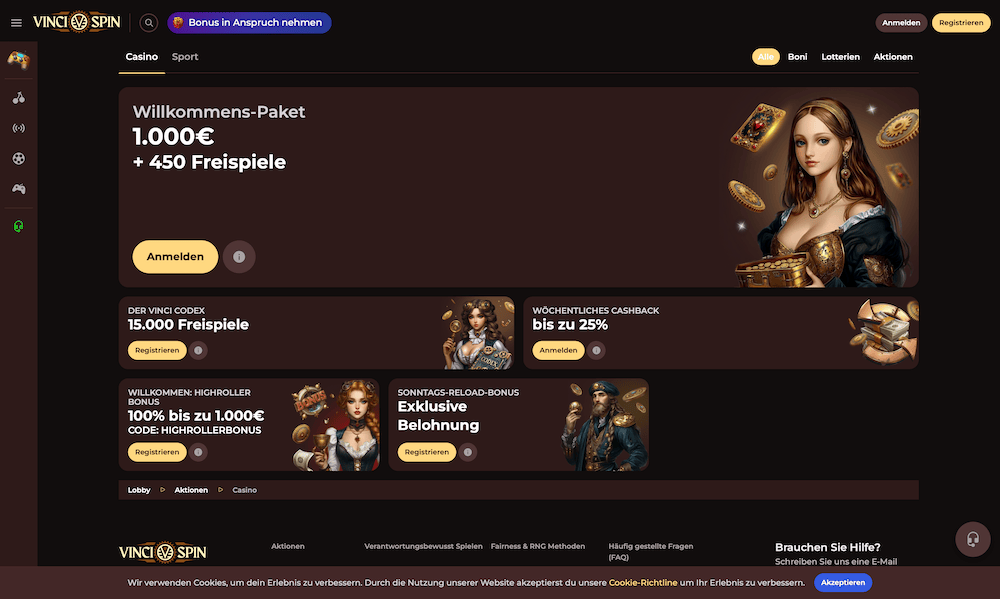 48181 Vinci Spin Boni