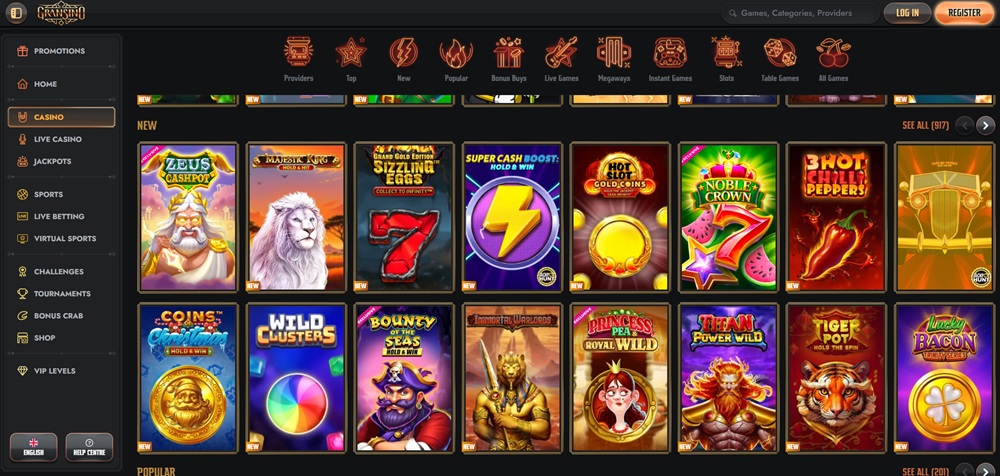 Gransino slots