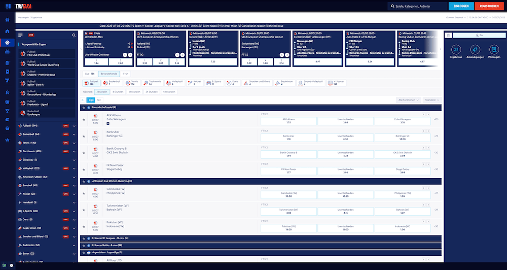 95430 TikiTaka Wettbüro