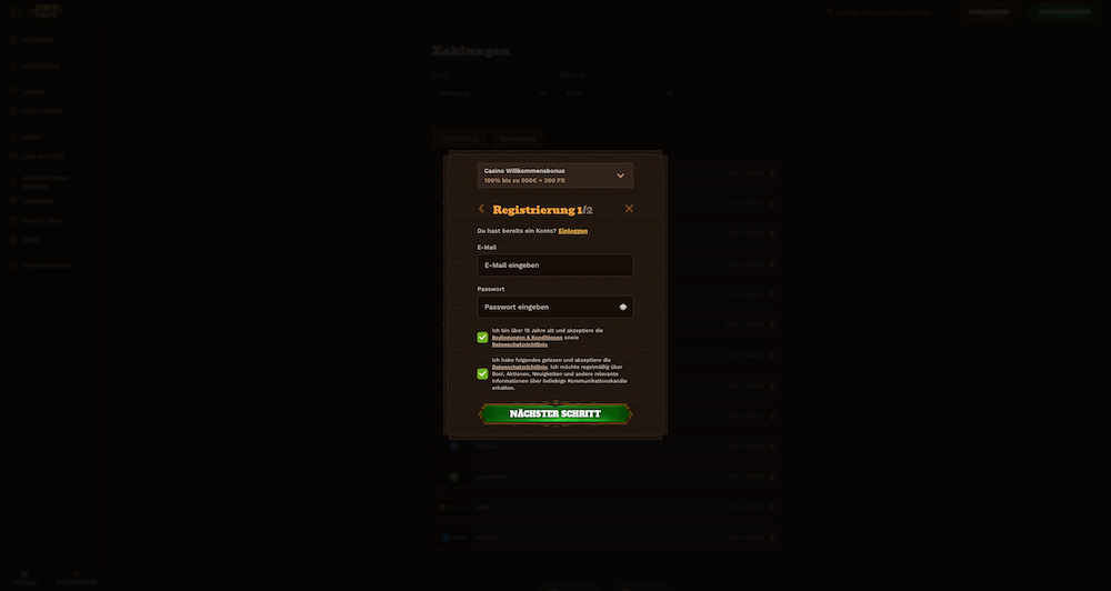 97620 Fatpirate Registrierung