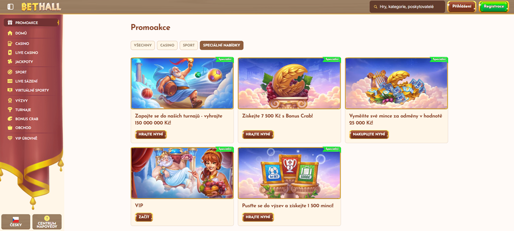 BetHall no deposit bonus