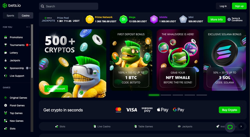 Bets.io casino