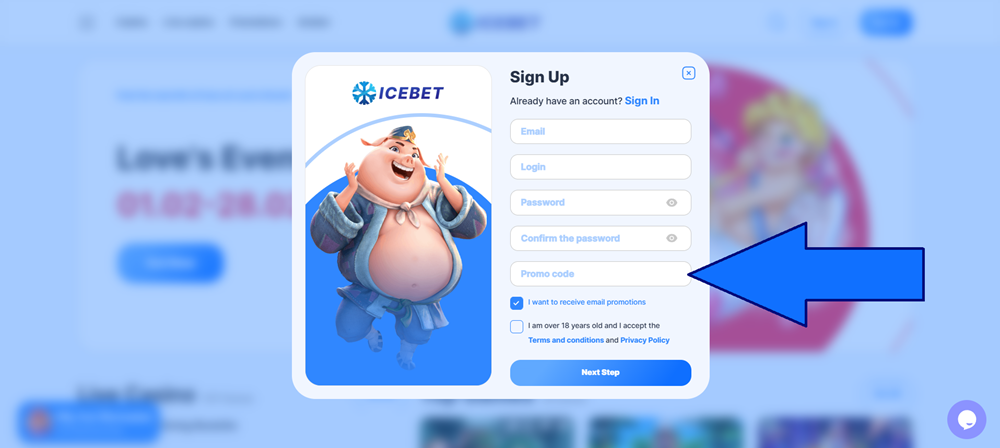 Icebet Casino promo kód