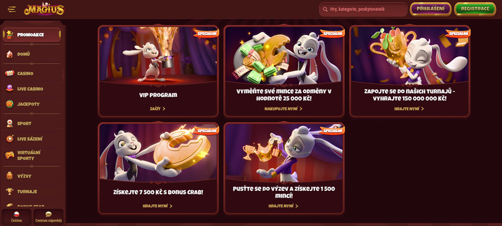 Magius no deposit bonus