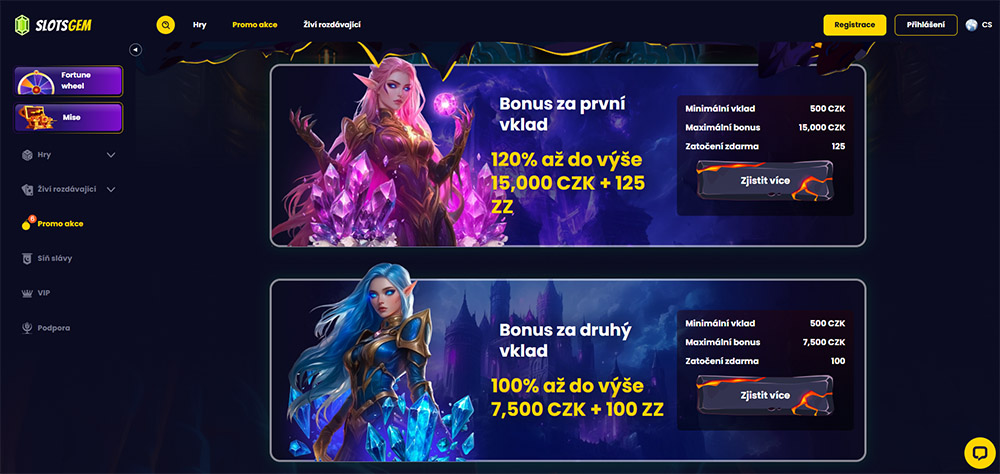 Slotsgem free spiny [Jak získat volná zatočení?]