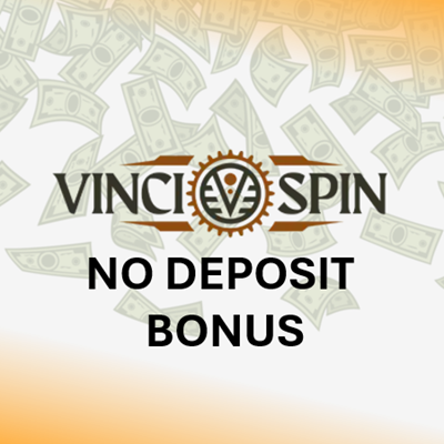 Vincispin No Deposit Bonus Visual