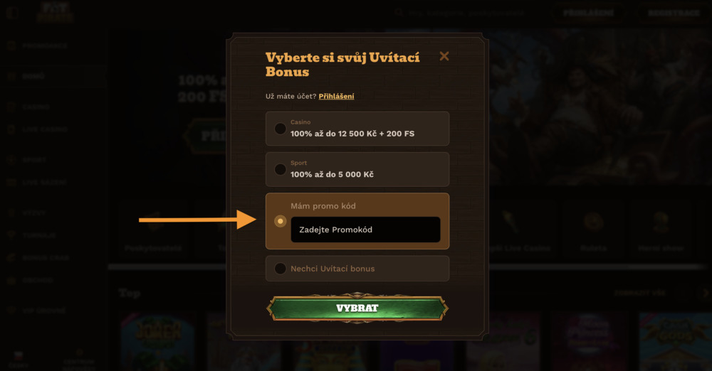 FatPirate casino promo code