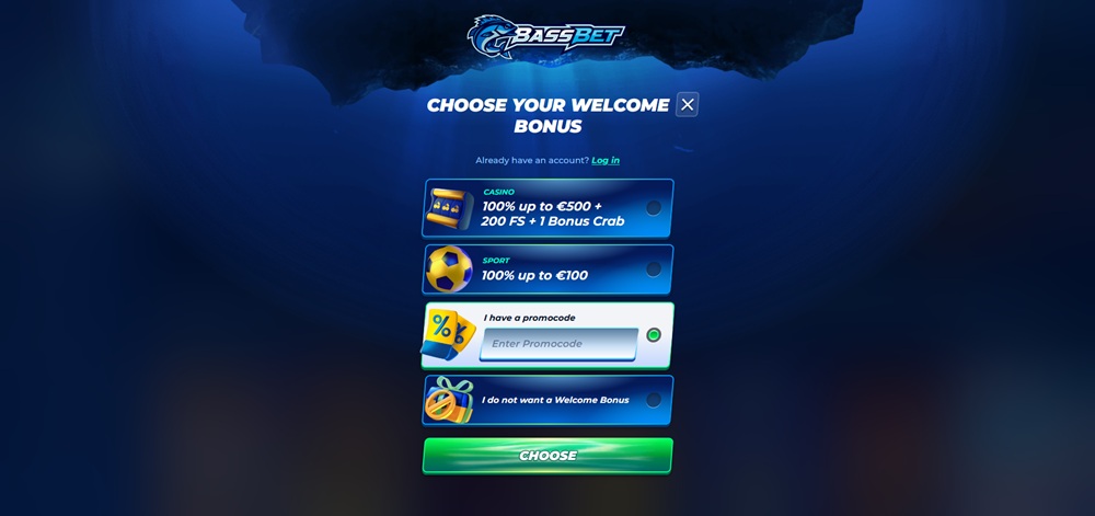 BassBet promo code