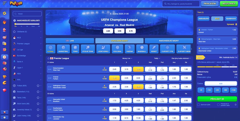 Casa de apuestas Pistolo