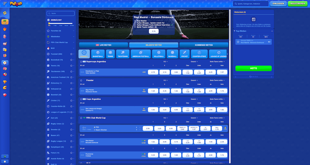 09215 Pistolo Wettbüro