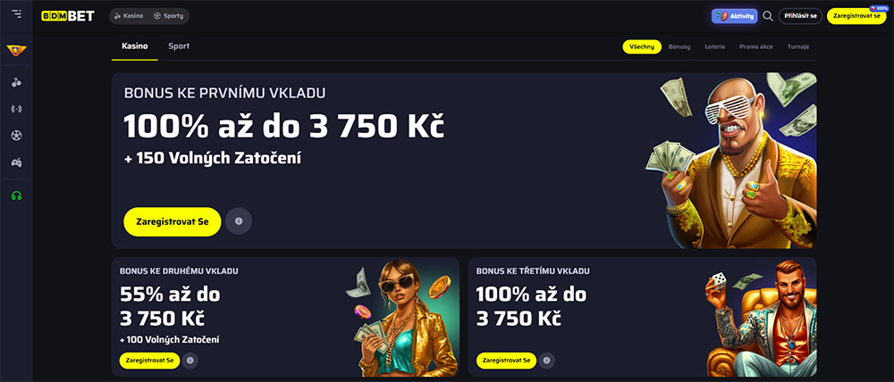 Bdmbet no deposit bonus úvod