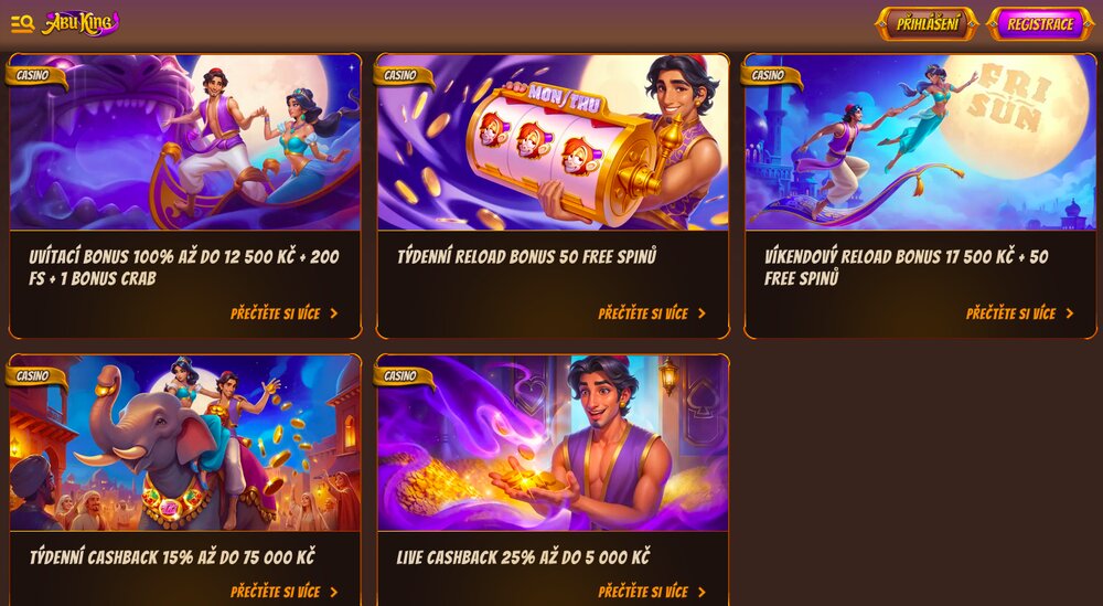 Abu King Casino Boni