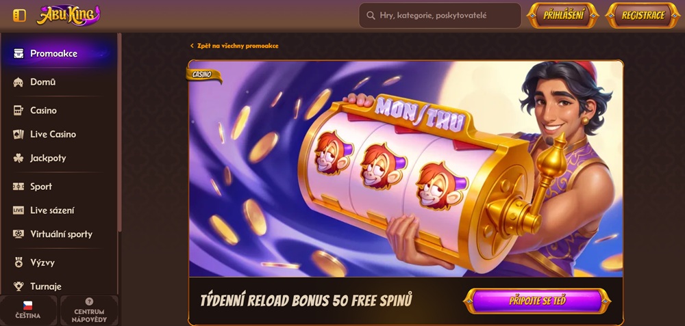 Bono de recarga semanal en Abu King