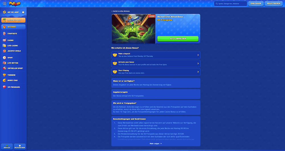 59201 Pistolo Freispiele