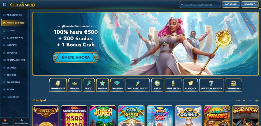Ocean Spin casino