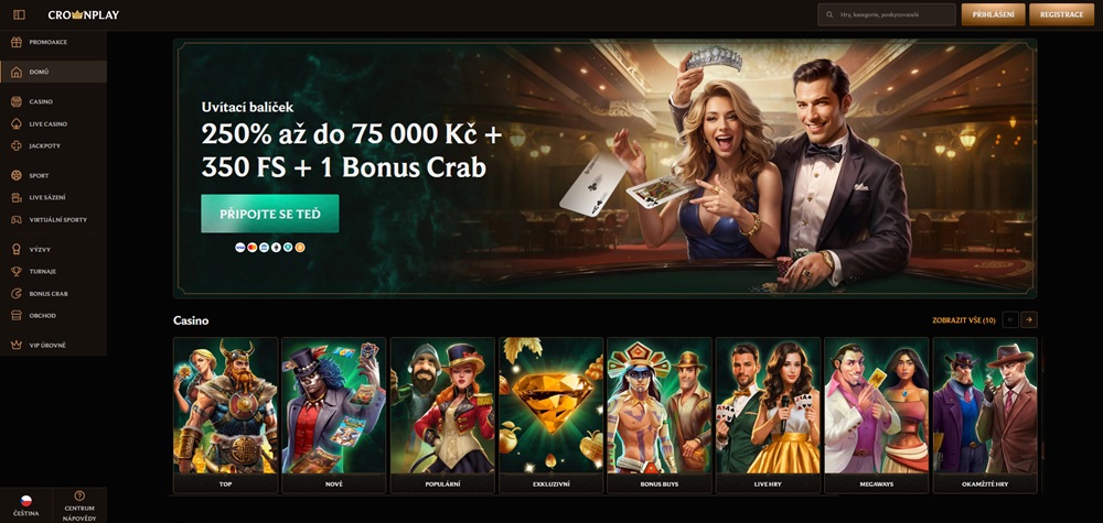 Aplicación CrownPlay