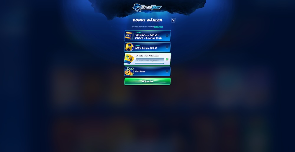 BassBet Promo-Code
