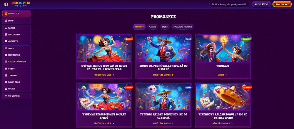 Lze získat v casinu Duospin no deposit bonus?