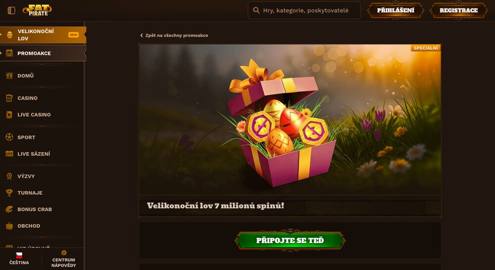 FatPirate velikonoční bonus