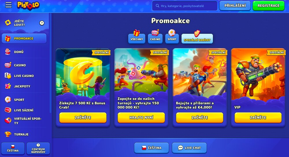 Pistolo bonificaciones especiales