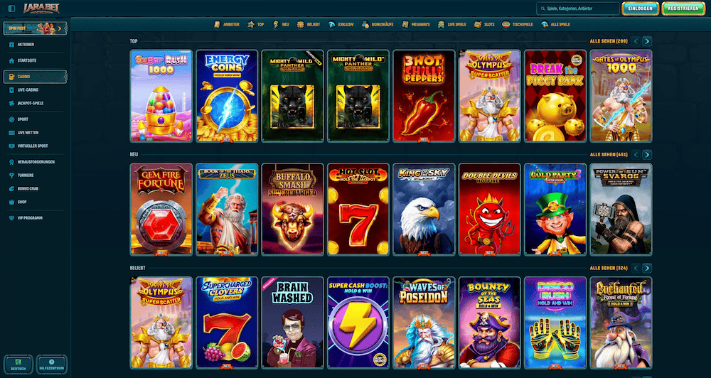 15426 Larabet Spielautomaten