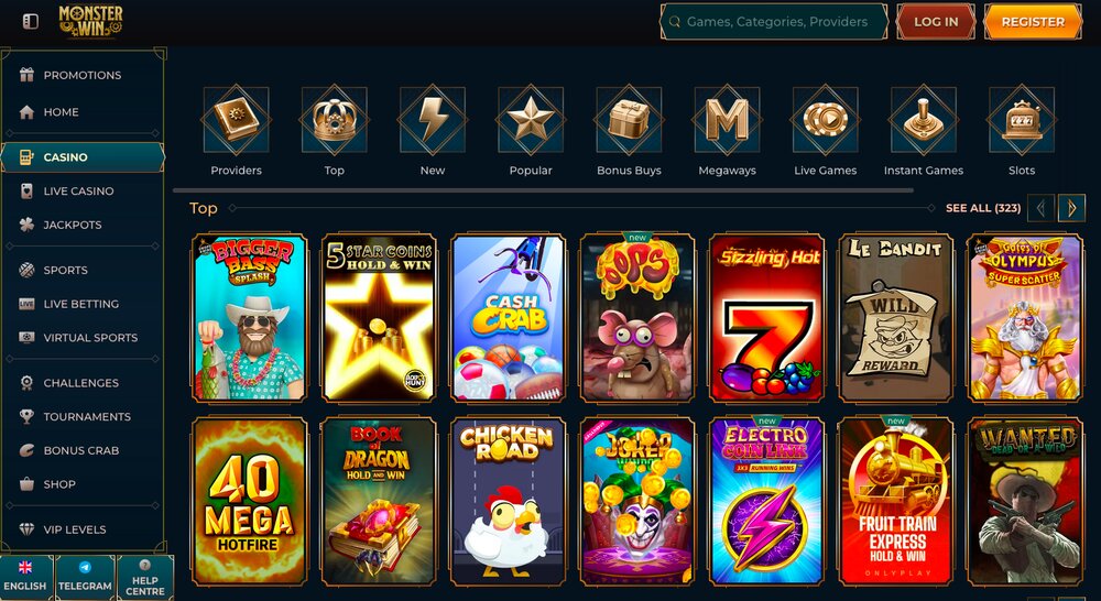 Monster Win slots