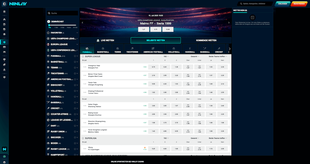 26086 Ninlay Wettbüro