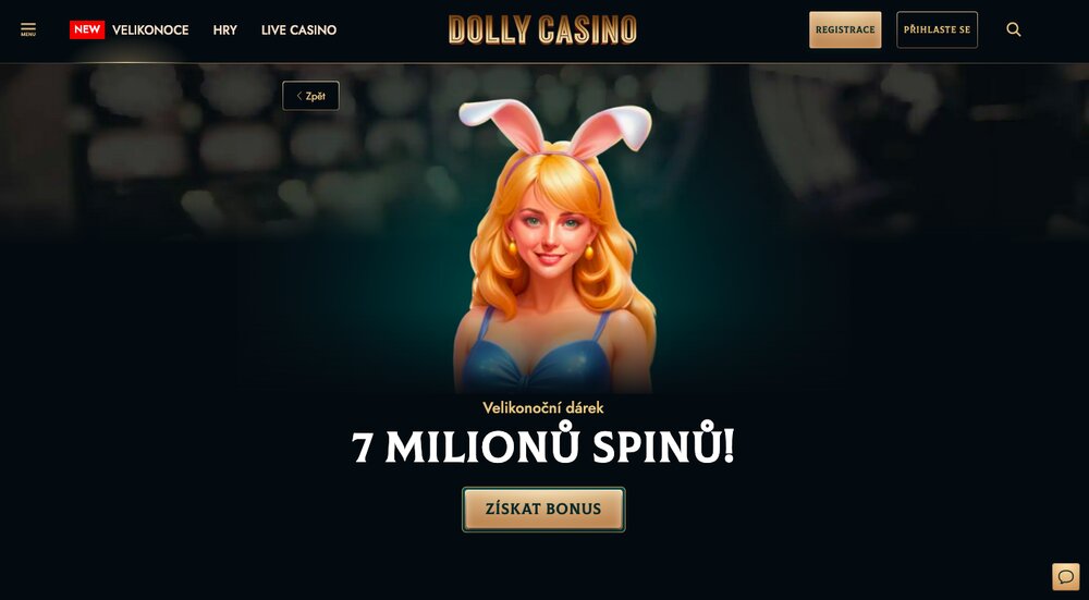 Dolly Casino velikonoční bonus