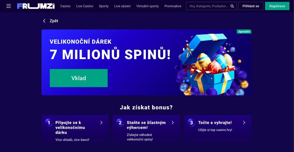 Frumzi velikonoční bonus