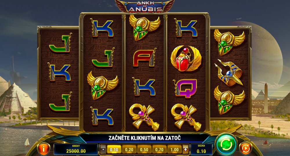 Ankh of Anubis náhled automatu