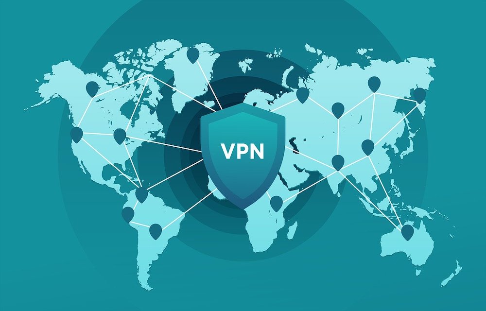 VPN mapa