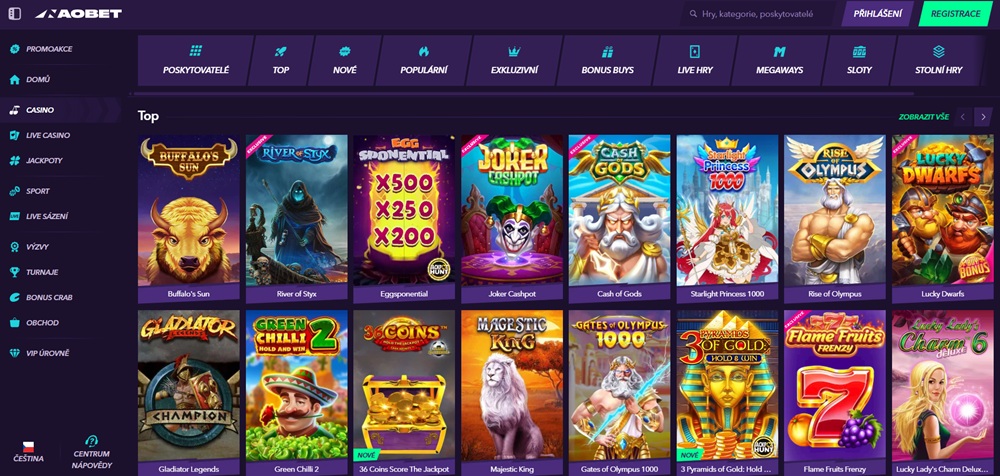 NaoBet přehled automatů 