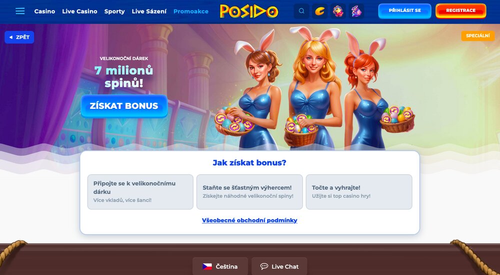 Posido velikonoční bonus