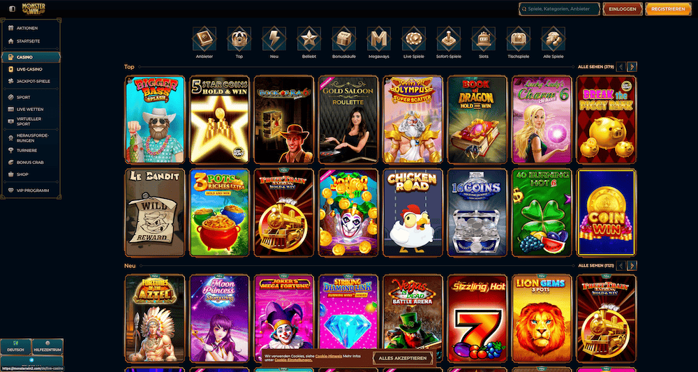 61952 Monster Win Spielautomaten